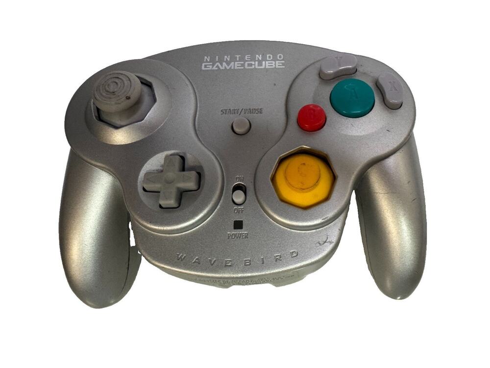 Nintendo Gamecube Wavebird Wireless Controller - Platinum